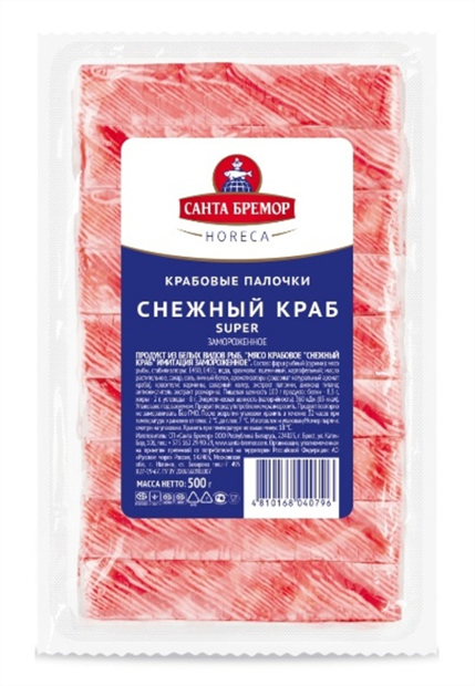 Краб сырой 500гр 00734 - фото 375