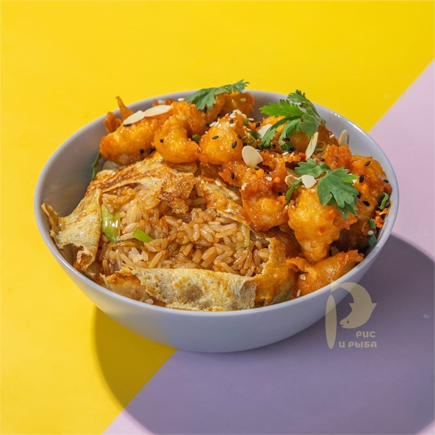 Омурайсу с жареным цыпленком 01396 - фото 627