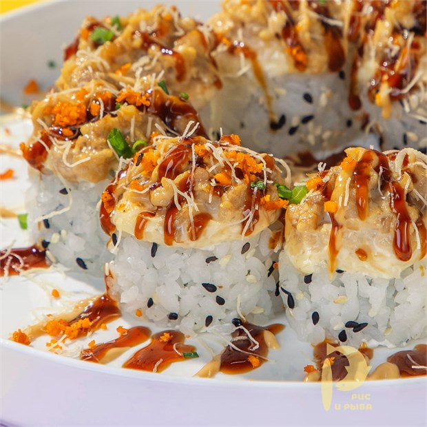 Запеченный ролл с угрем 01491 - фото 726