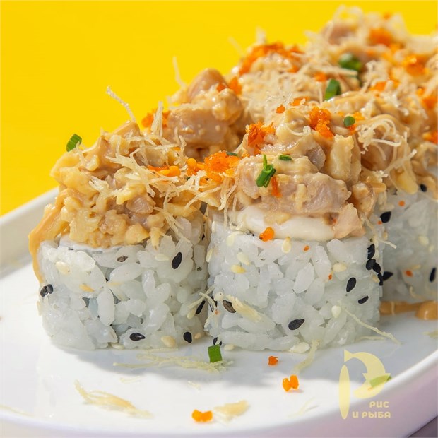 Ролл с курицей и омлетом 01419 - фото 794