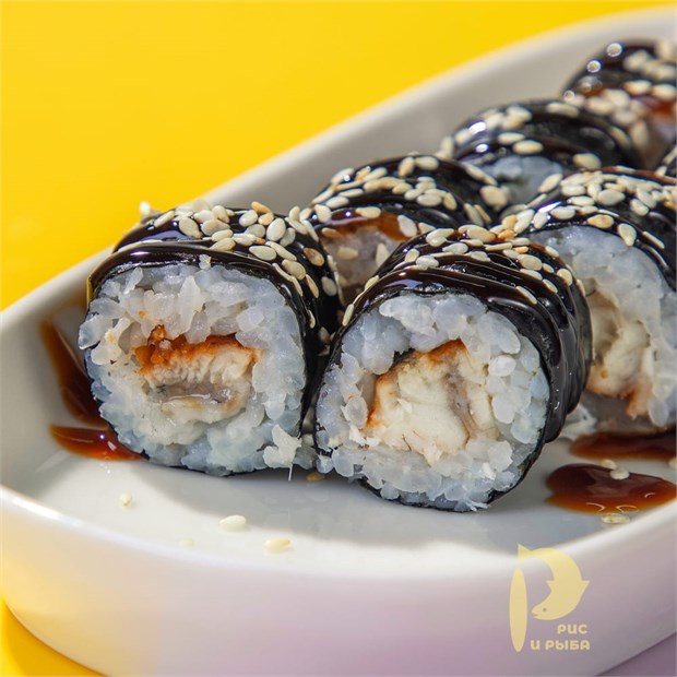 Маки с угрем 01450 - фото 818